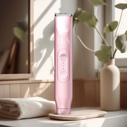 2-in-1 portable bikini trimmer & shaver for women